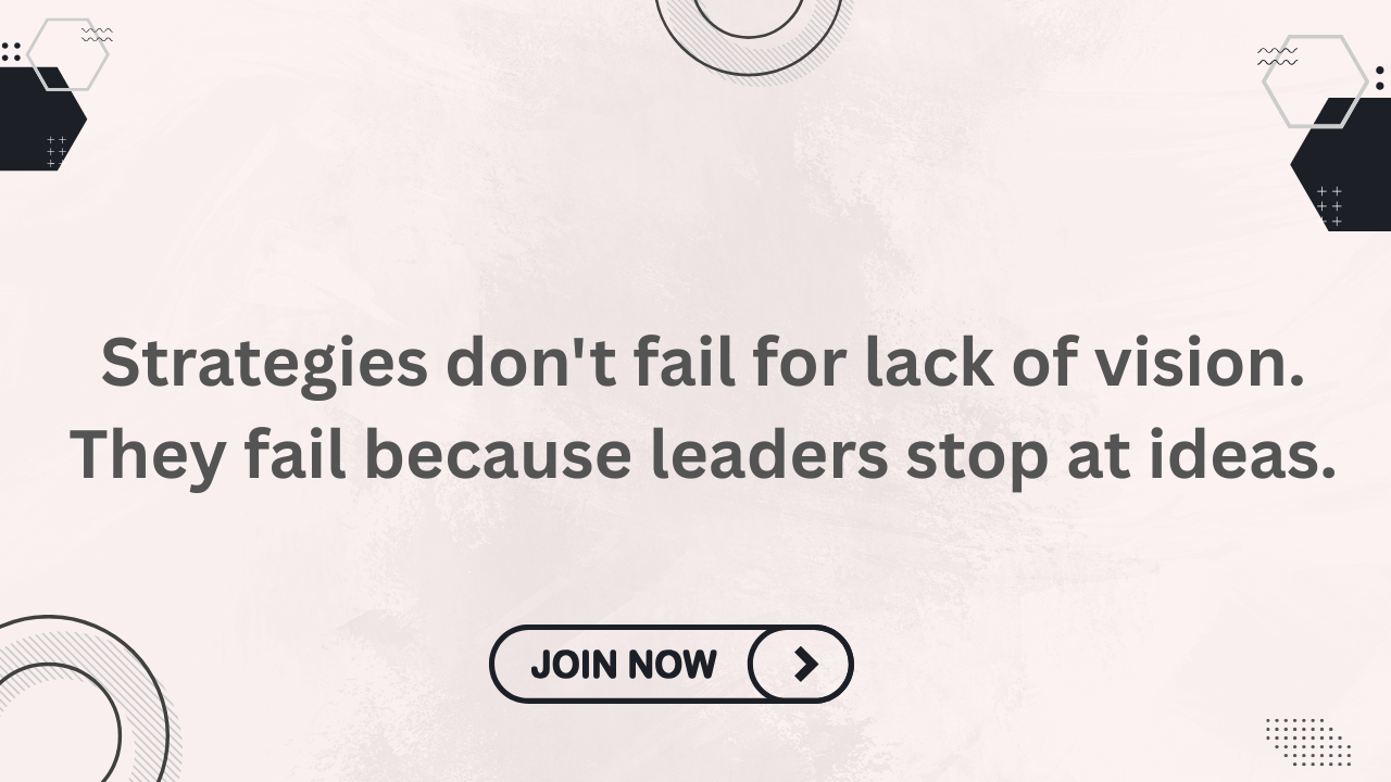Doer-Minded Leadership: Ideas to Execution